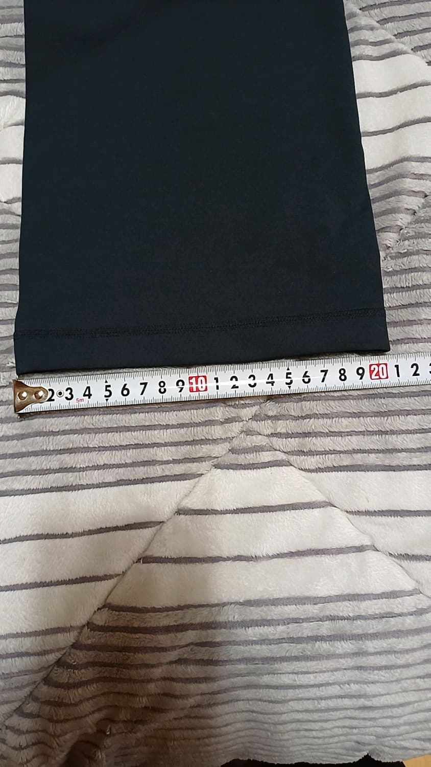 뮬라웨어 미사용 매우미세한약기모 스판팬츠 M 기장94 상품이미지10