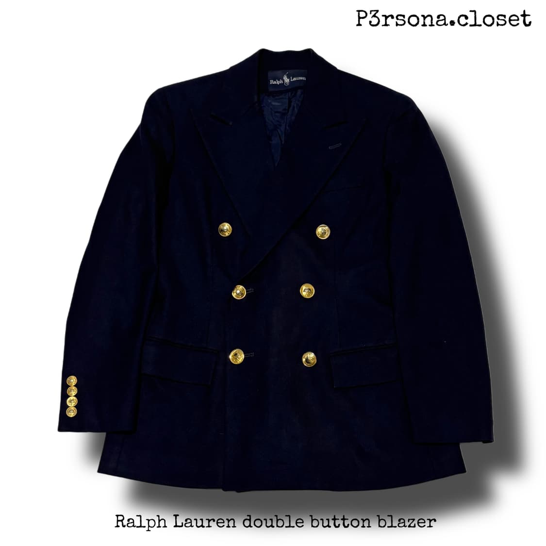 Ralph Lauren double button blazer 상품이미지1