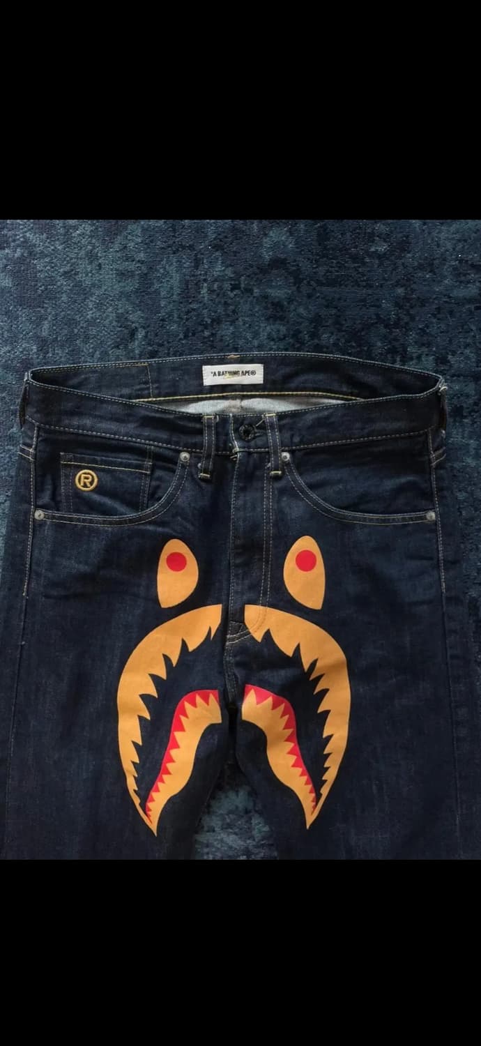 OG 베이프 샤크 데님팬츠  상품이미지2