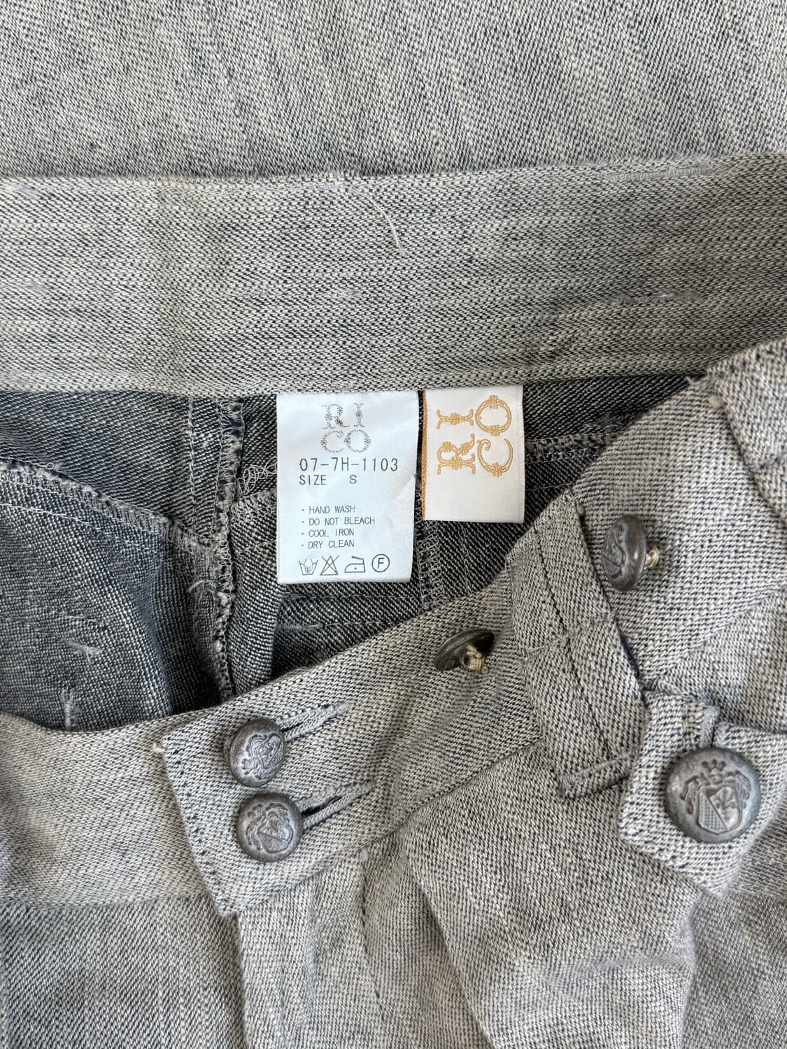 RICO 네추럴 코튼 팬츠 상품이미지7