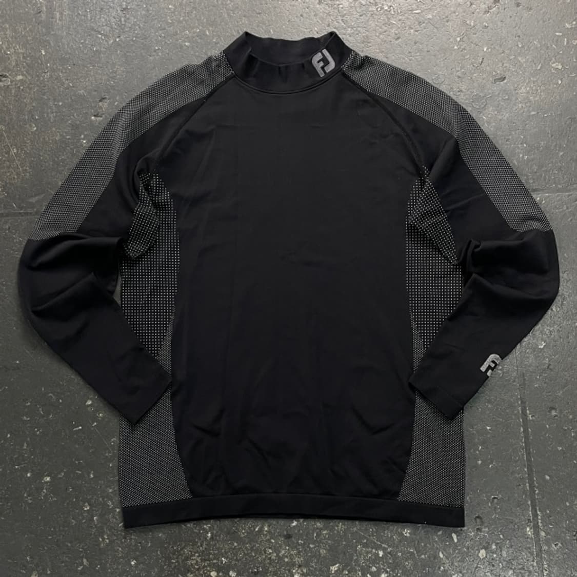 100 풋조이 골프 반폴라 티 상품이미지1