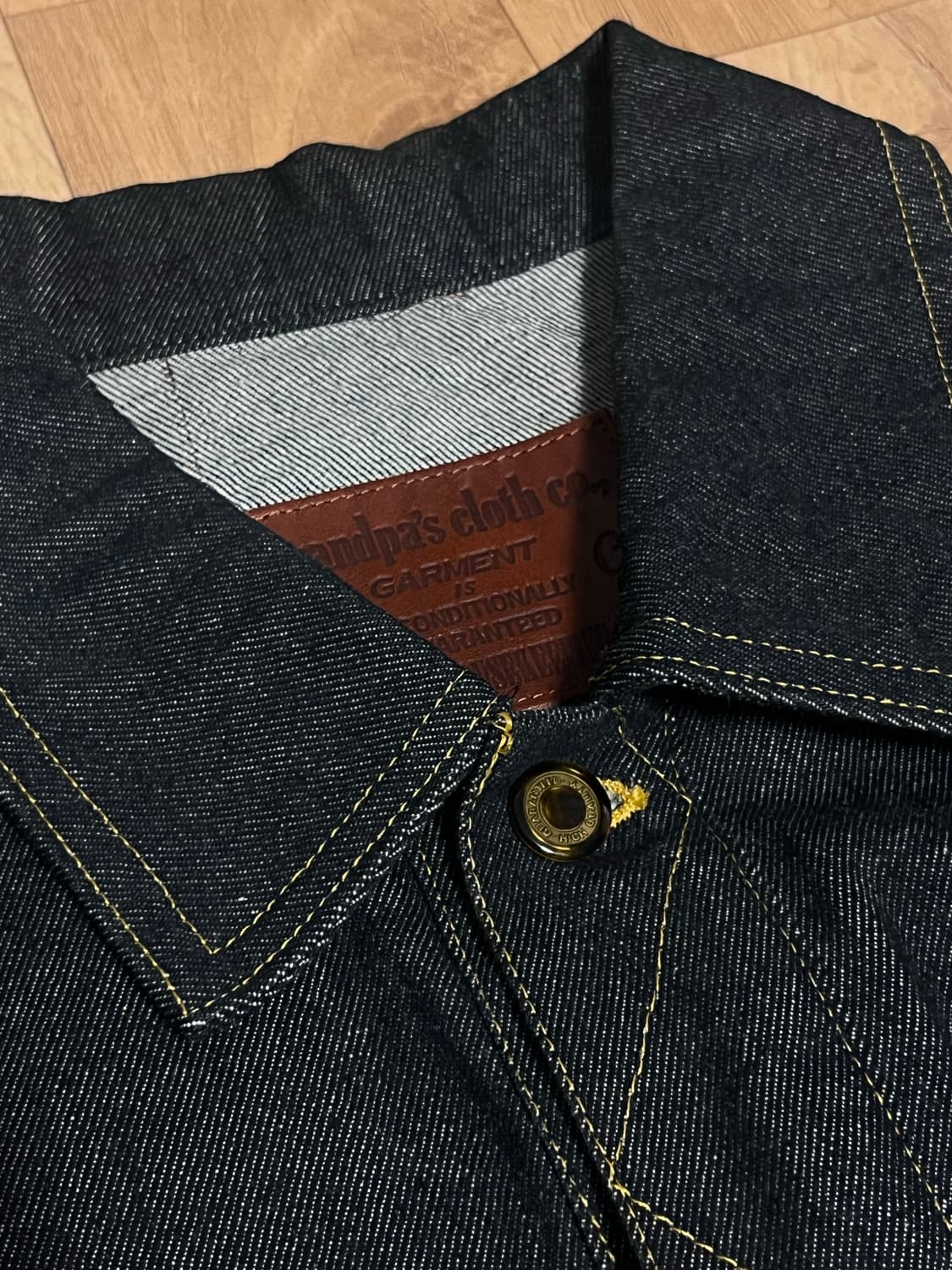 캐피탈맛 Grandpa's cloth 데님 웨스턴 트러커 자켓  상품이미지3