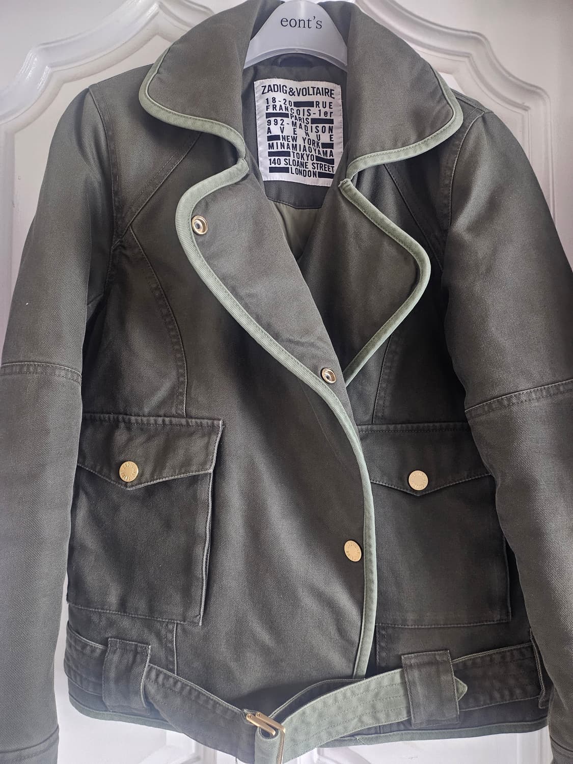 자딕앤볼테르 카키 자켓 상품이미지1