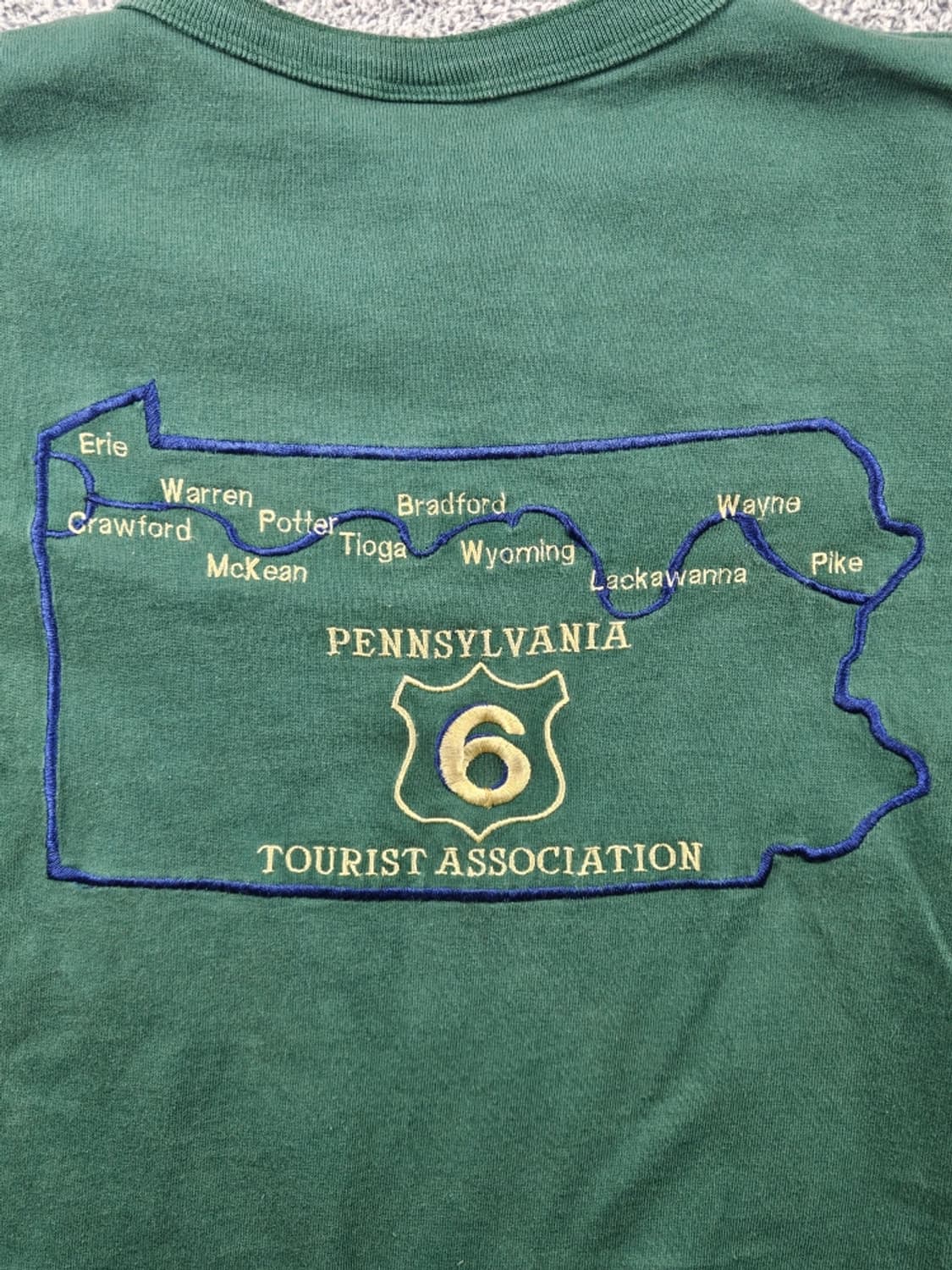 USA 코튼듀렉스 펜실베니아 싱글스티치 롱슬리브 ( L ) / 11122 상품이미지10