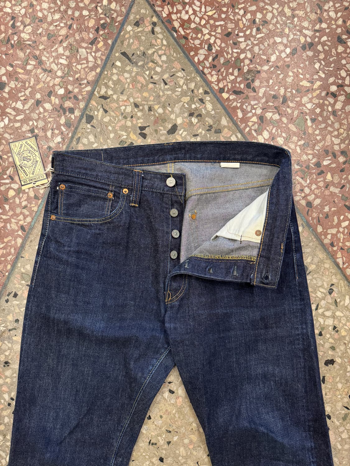 슈가케인 2021 테이퍼드 데님 (33) 상품이미지6