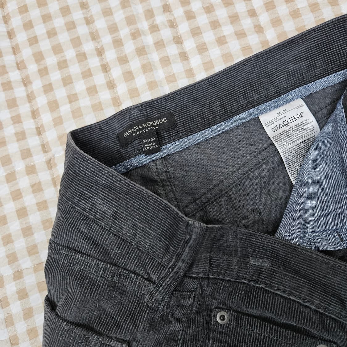 바나나리퍼블릭 골덴 면바지 남자32 상품이미지2