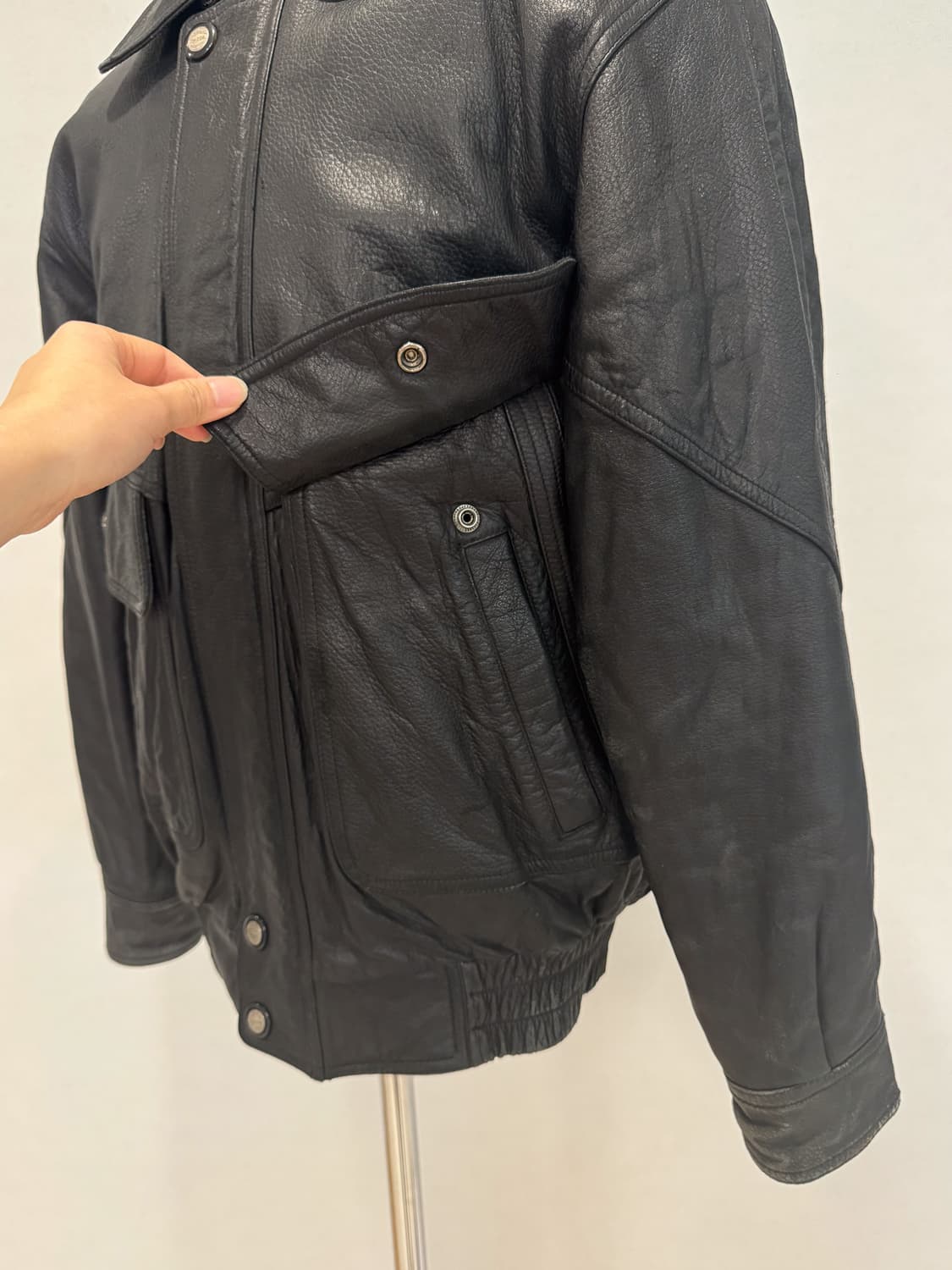 TIPICOSI LEATHER 레더 재킷 상품이미지7