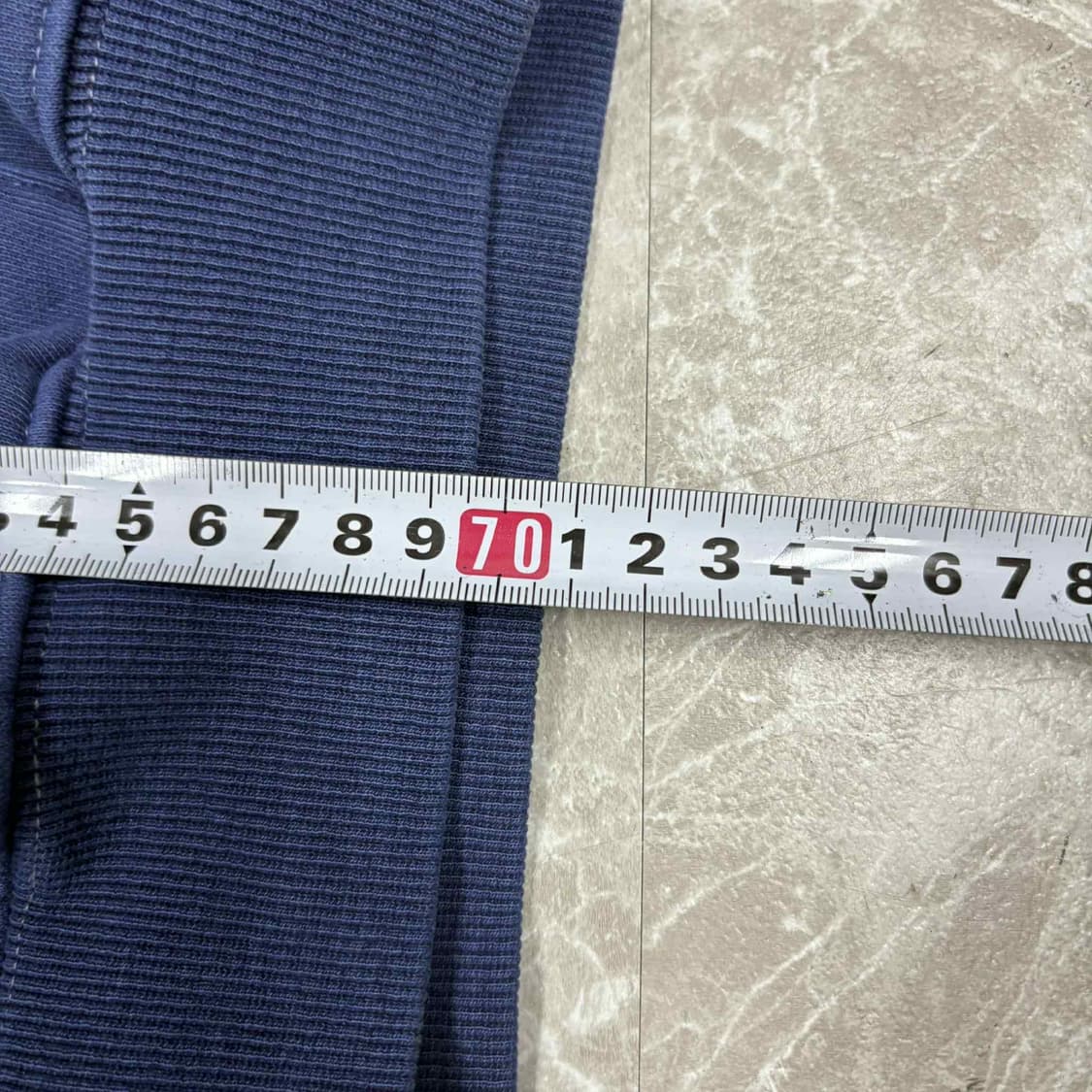 디스이즈네버뎃 T로고 네이비 스웨트셔츠 후드티(L) 상품이미지8