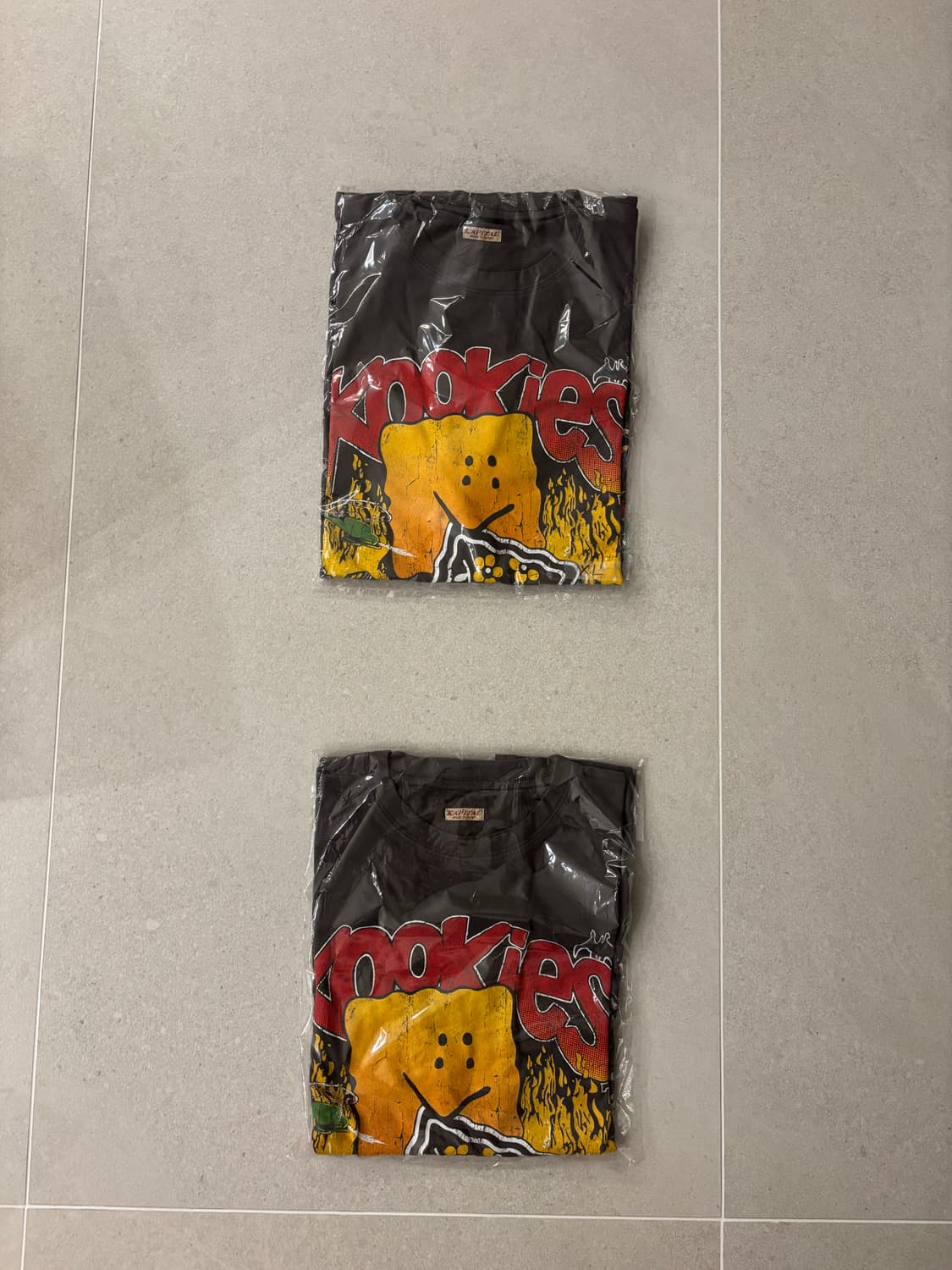 캐피탈 20 크루 티셔츠 잉크 블랙(새상품) 상품이미지2