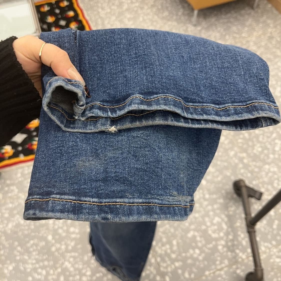 자라 ZARA 모던캐주얼 스판 부츠컷 데님팬츠 28인치 C08431 상품이미지7