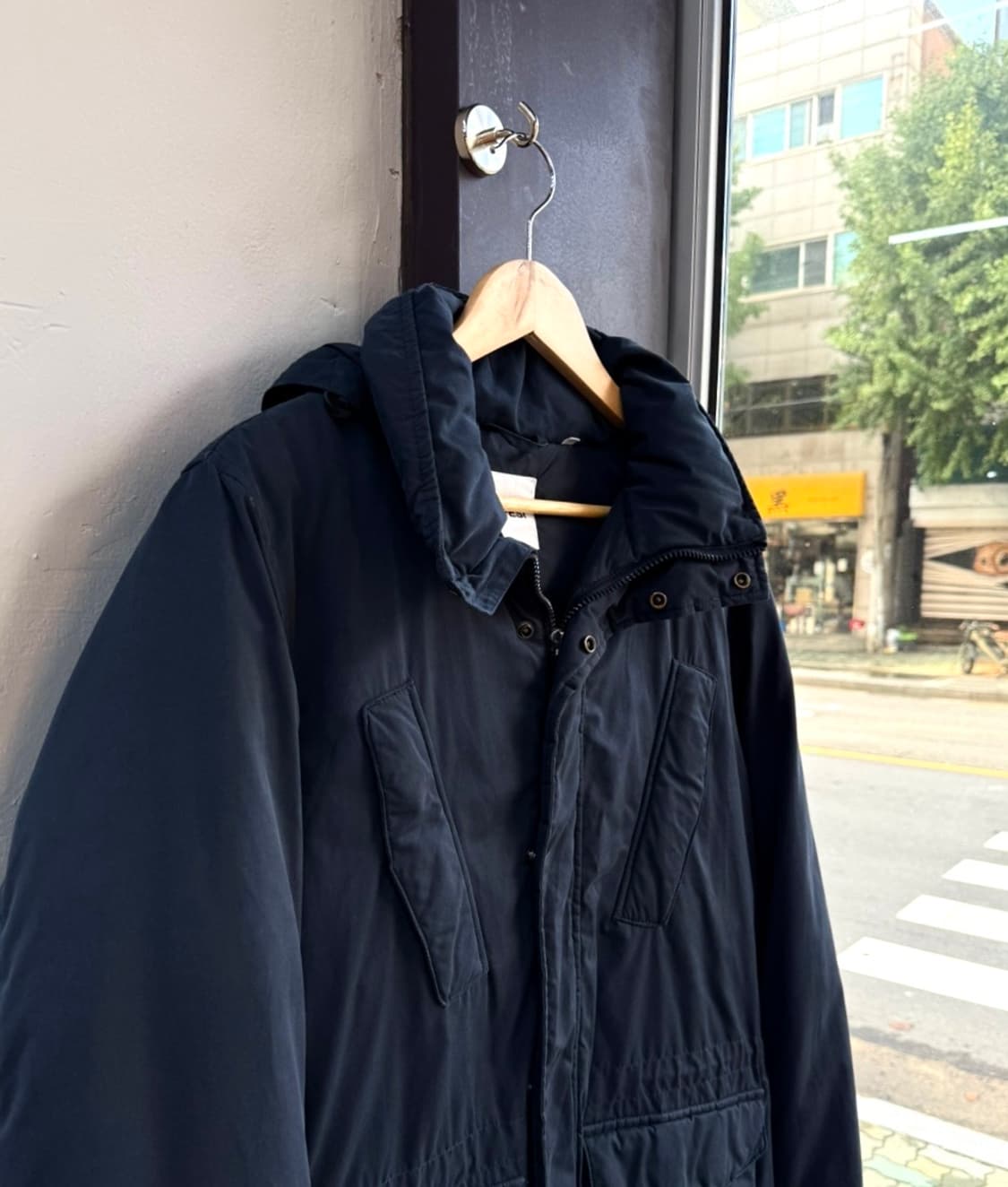 S/ 아스페시 후드 다운 자켓 상품이미지3