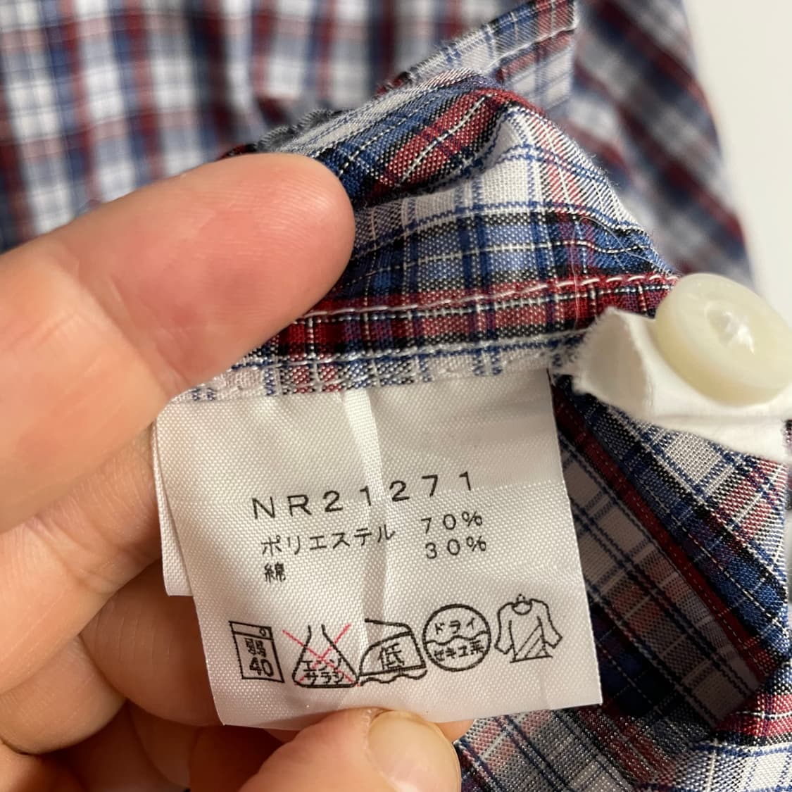 노스페이스 반팔 체크셔츠 상품이미지9