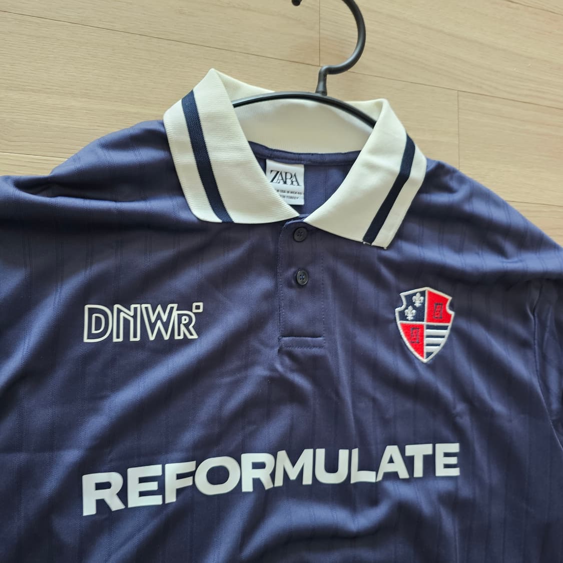 US M 체감 105 XL ) 자라 블록코어 레플리카 저지 긴팔 티셔츠 상품이미지4