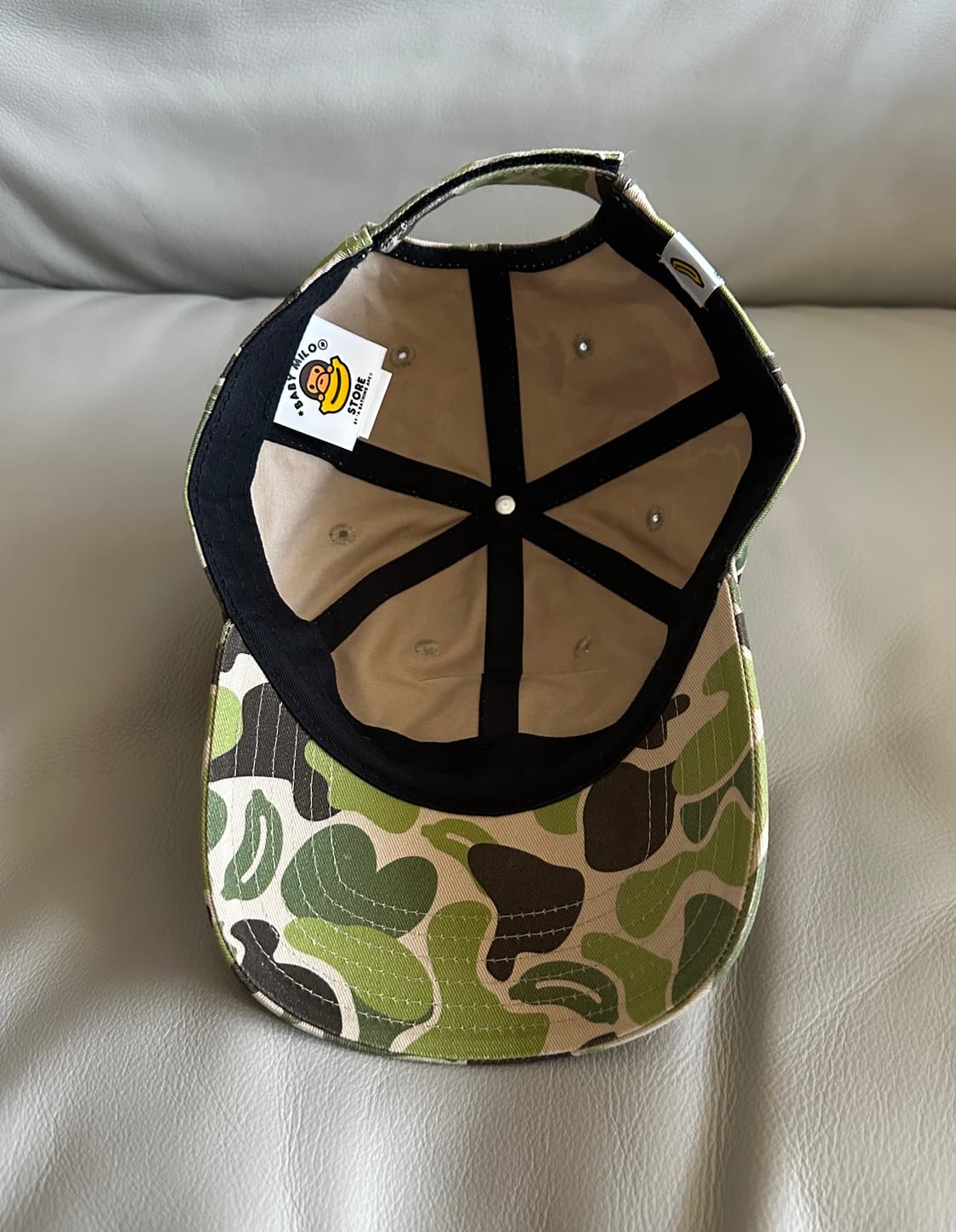 베이프 베이비마일로 카모 볼캡 모자 상품이미지2