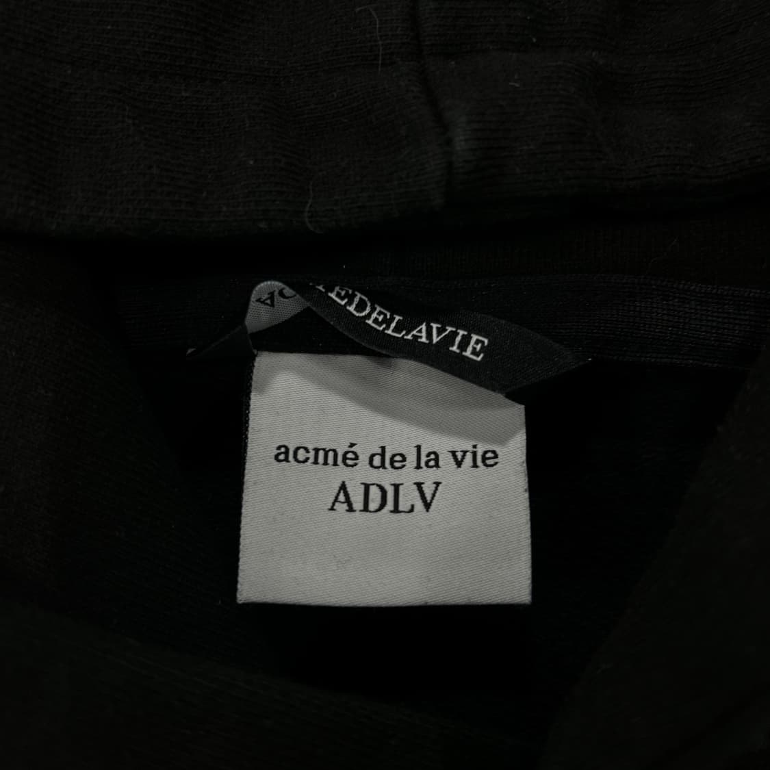 아크메드라비 ADLV 블랙 후드티 95-100 상품이미지2
