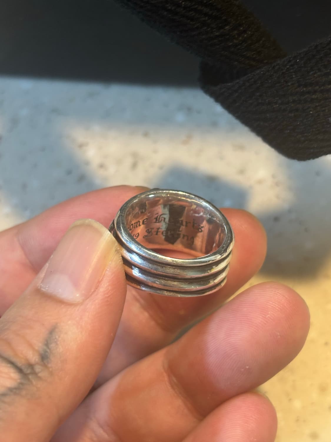 [us7.5] 크롬하츠 대거링 루비다이아 애프터 상품이미지4