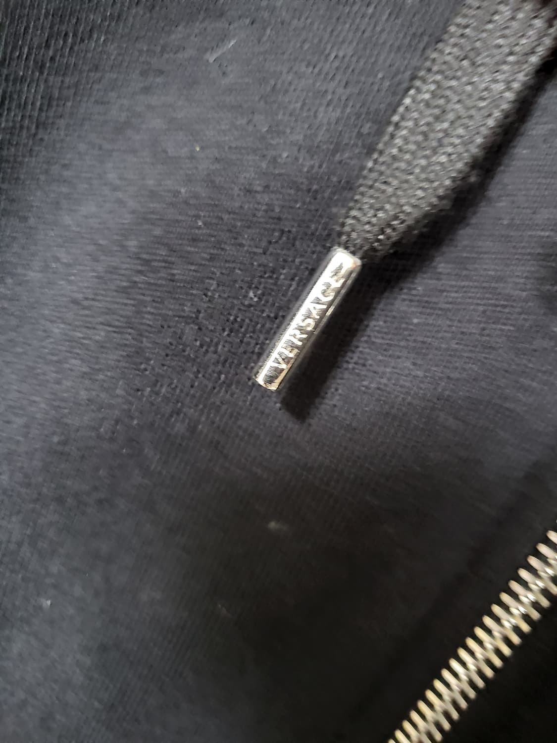 베르사체 블랙 메두사 로고 후드집업 XL 새제품급 상품이미지4