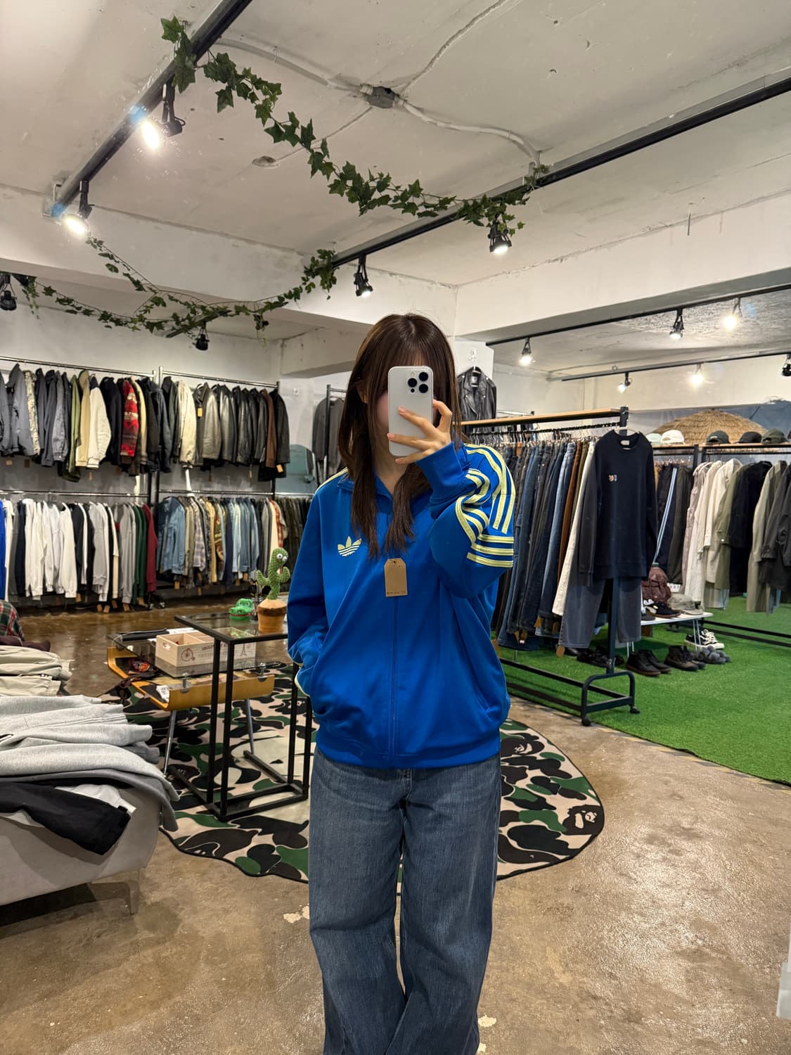 아디다스 트랙탑 블루레몬 상품이미지2