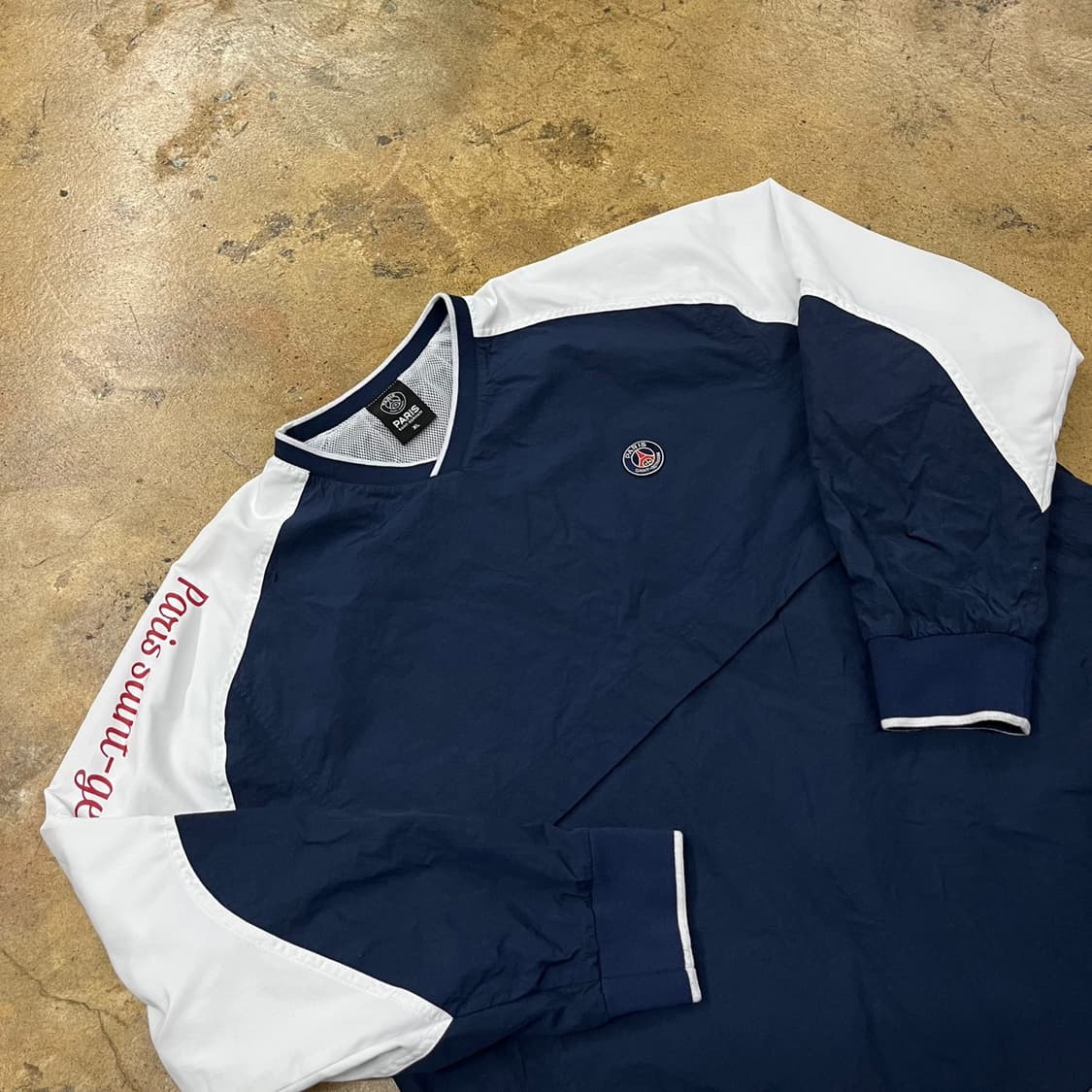 [정품/XL] 파리생제르망 네이비 화이트 아노락 b8 상품이미지1