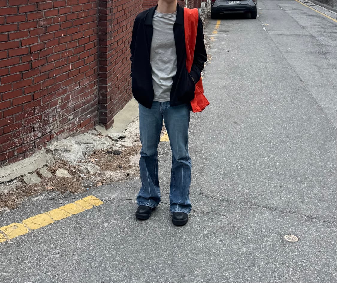 코스 울 저지 보머 재킷 상품이미지3