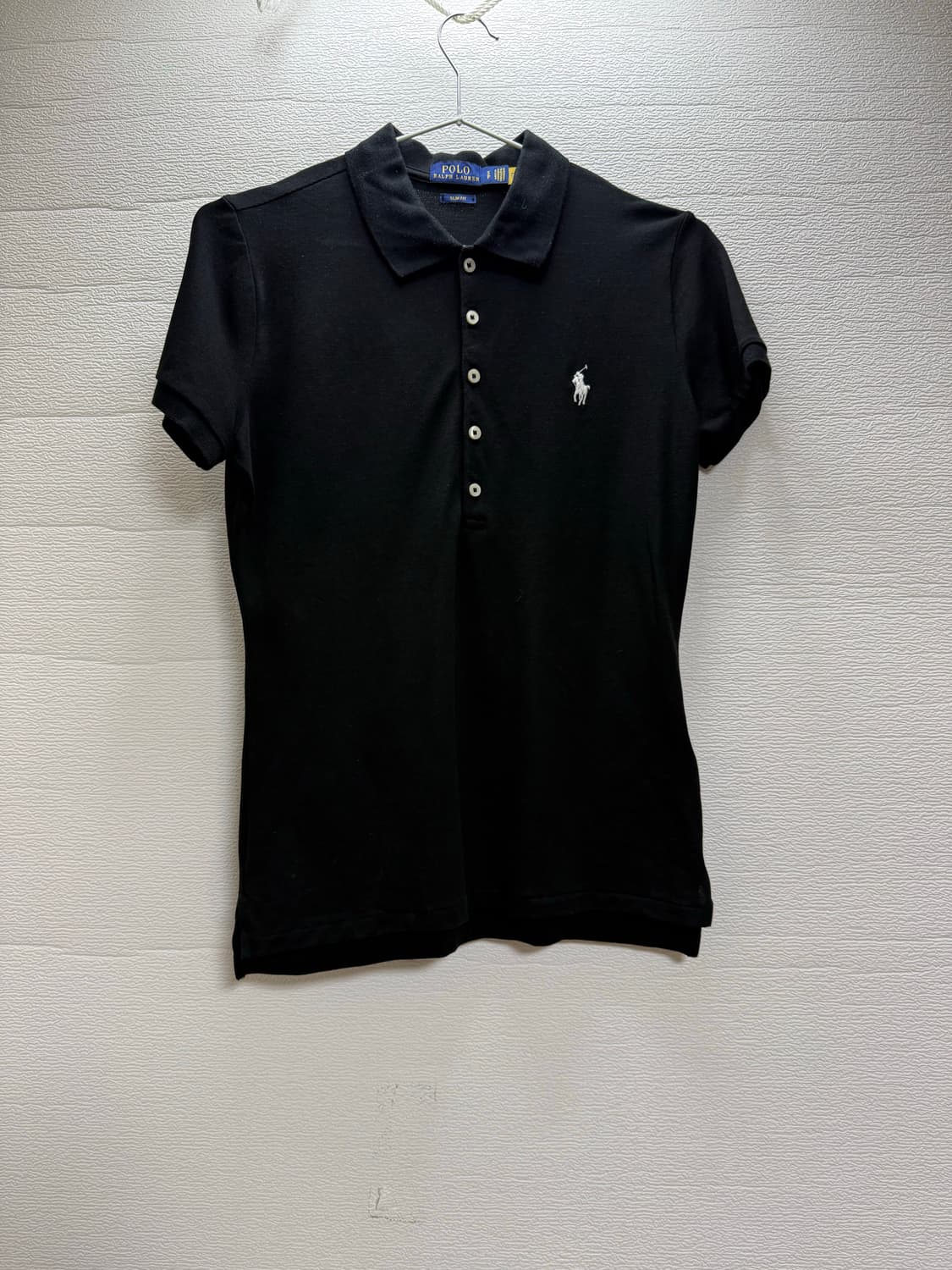 폴로 랄프로렌 블랙 반팔 카라티 상품이미지2