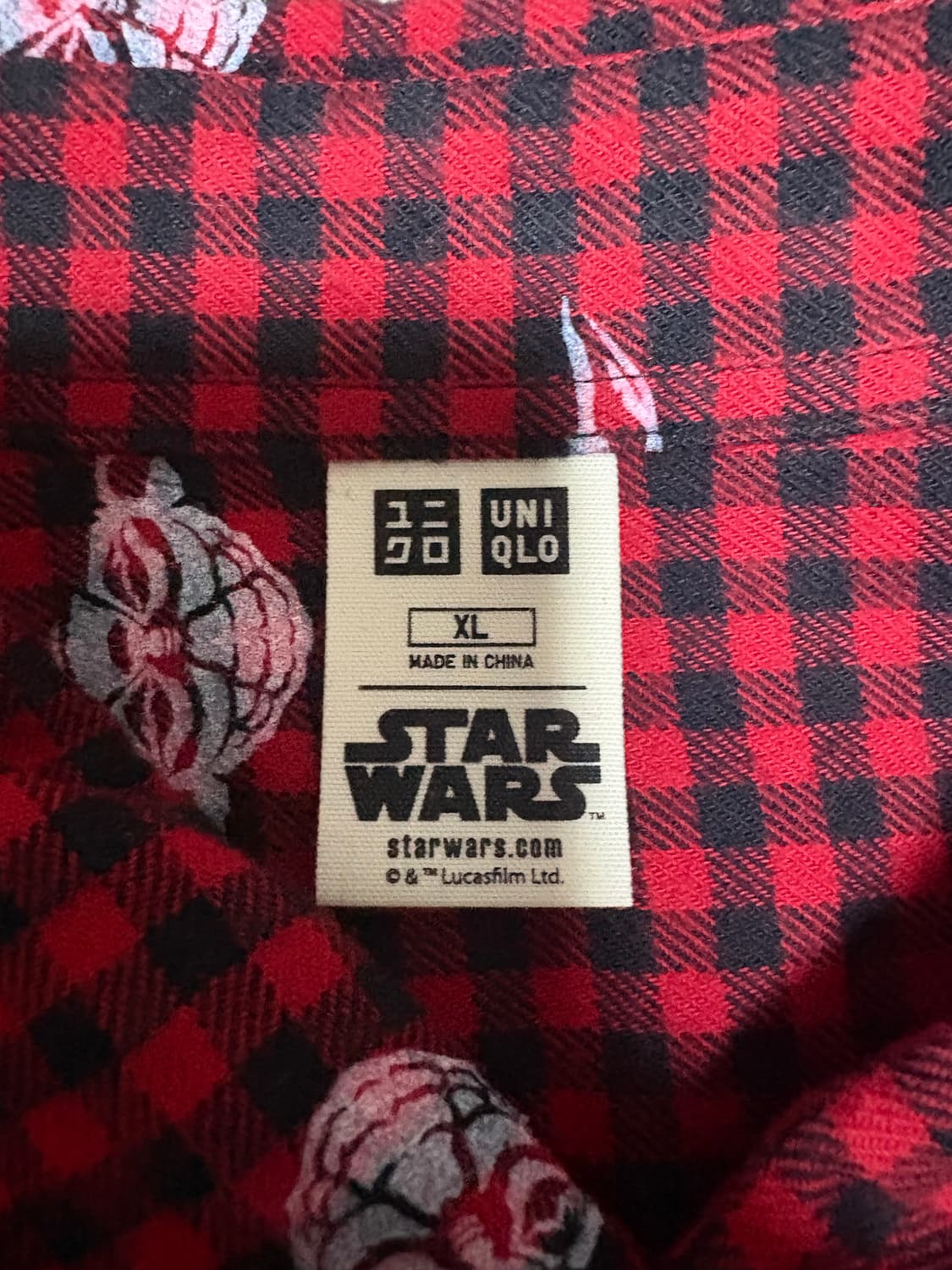 유니클로 X 스타워즈 콜라보 요다 셔츠 상품이미지5