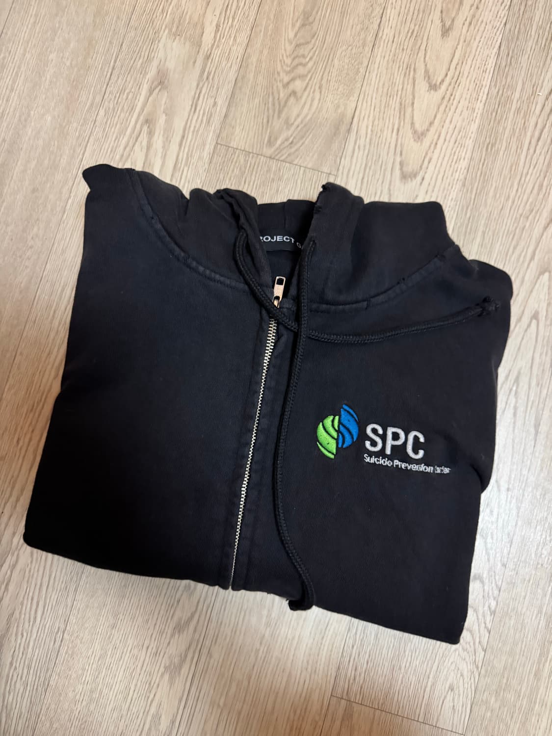 project g/r 그레일즈 크롭 후드집업 상품이미지8