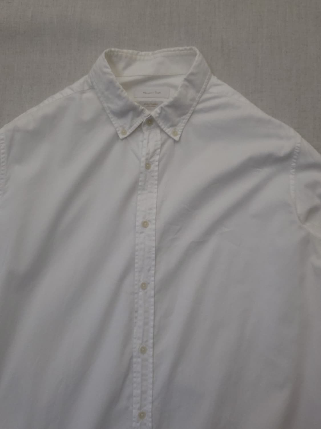 마시모두띠 화이트 셔츠 남성용 2XL 상품이미지2