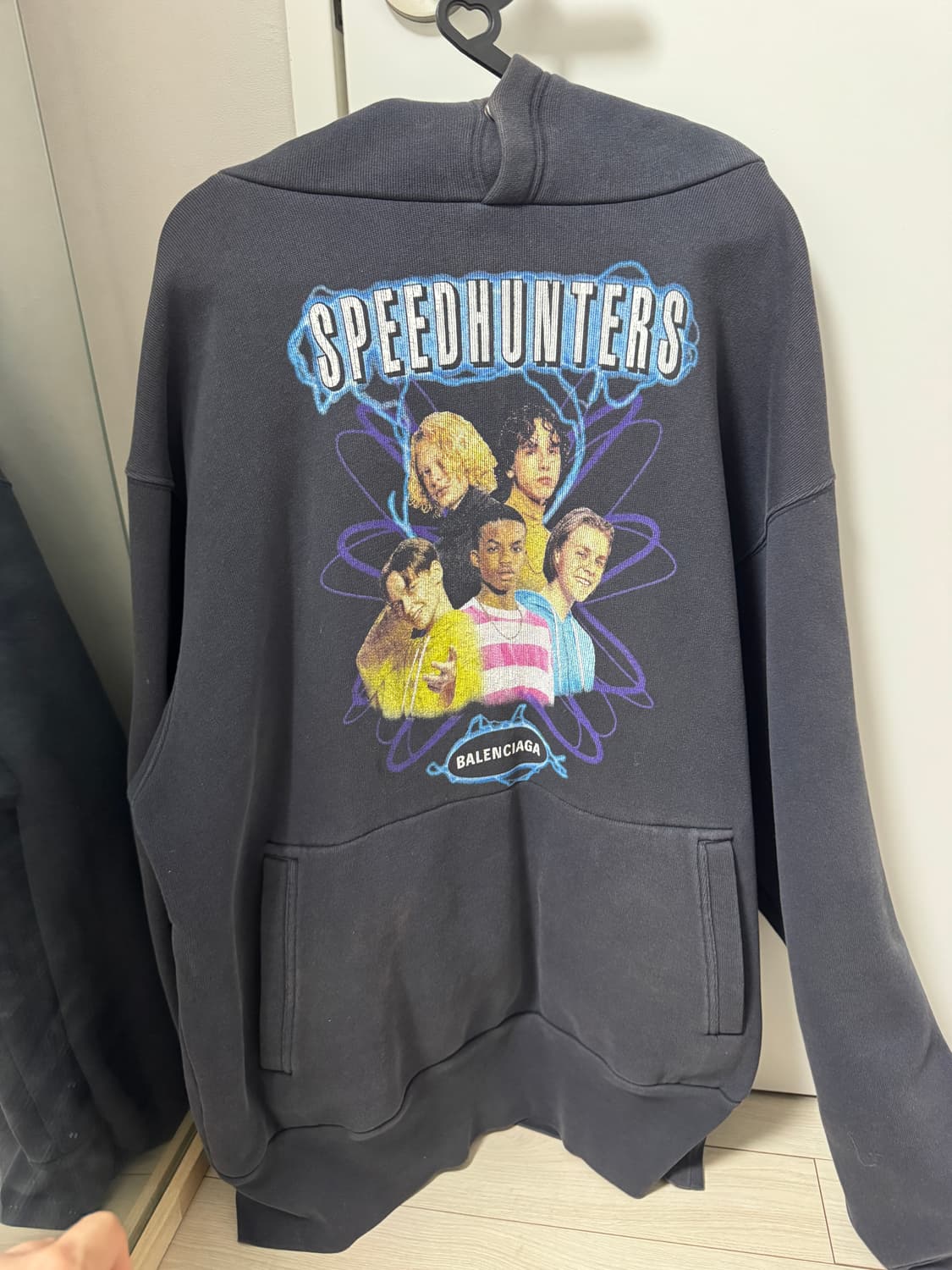 발렌시아가 스피드헌터 후드티 XS 상품이미지6