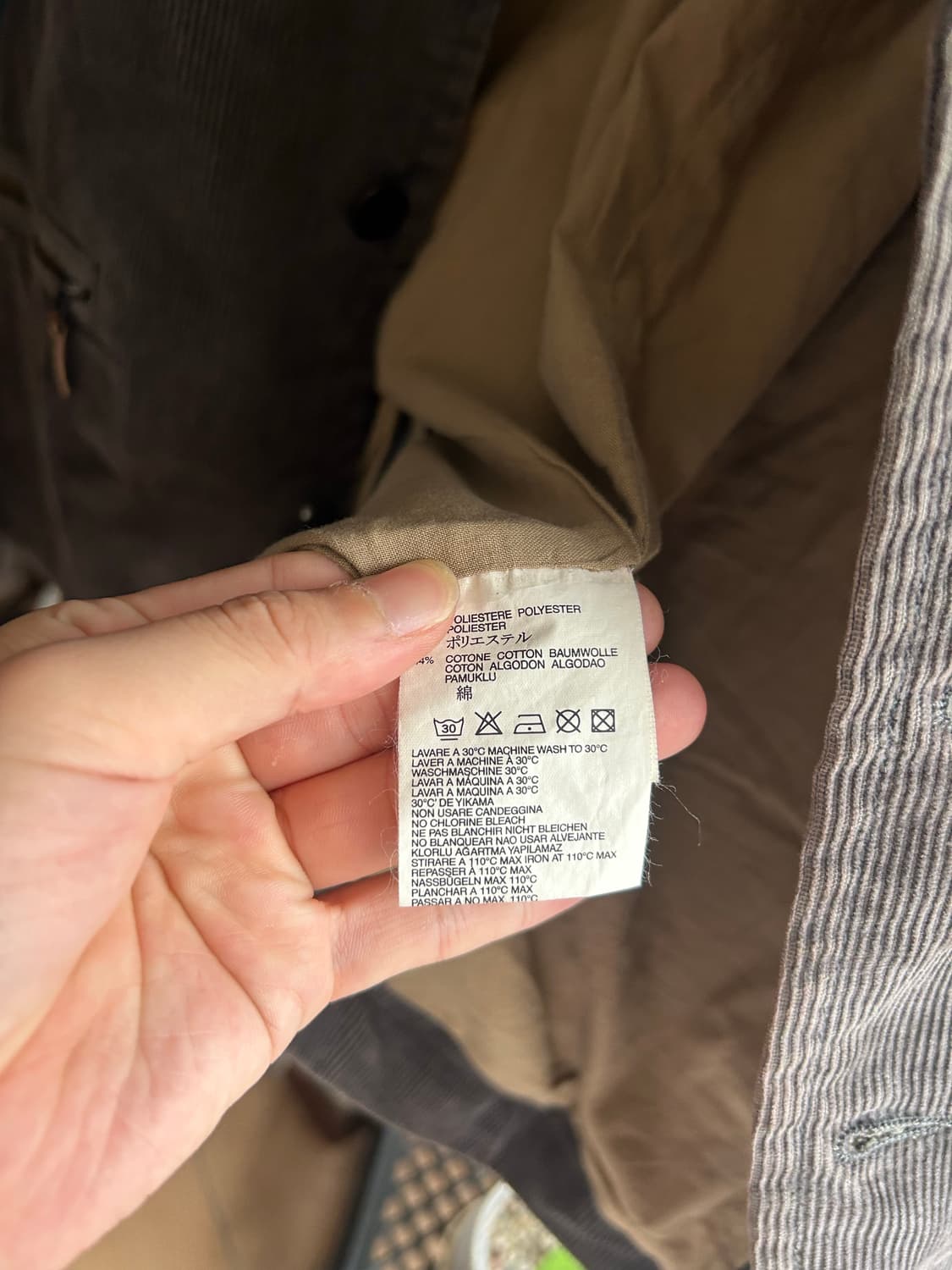 디젤 코듀로이 자켓 XL 상품이미지6