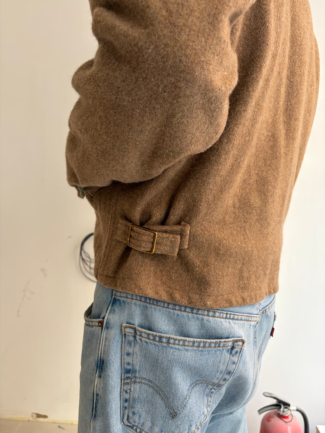 80-90’s Melton out-wear USA wool jacket 상품이미지6