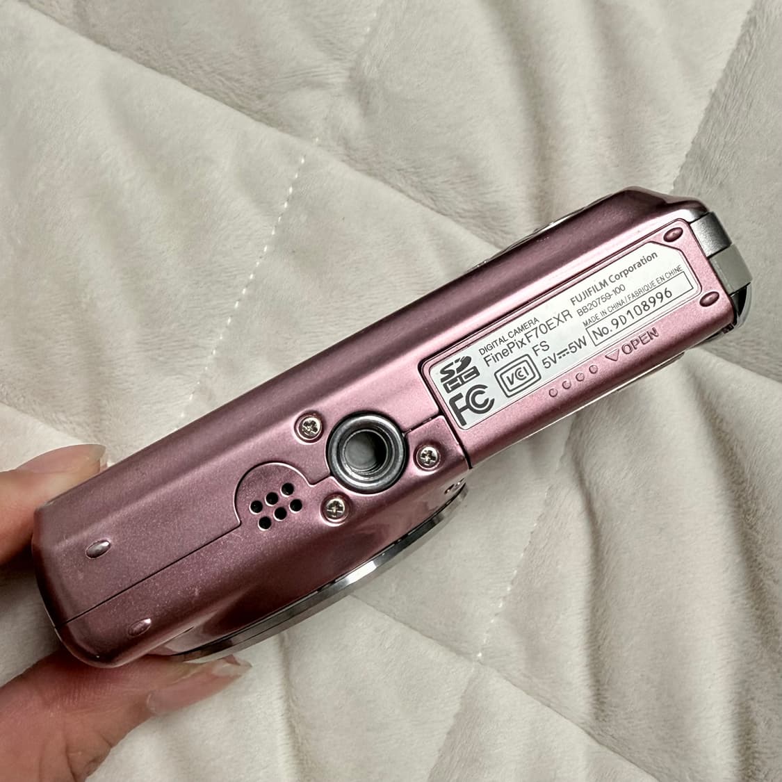 후지필름 파인픽스 F70EXR 핑크 빈티지 디카 상품이미지4