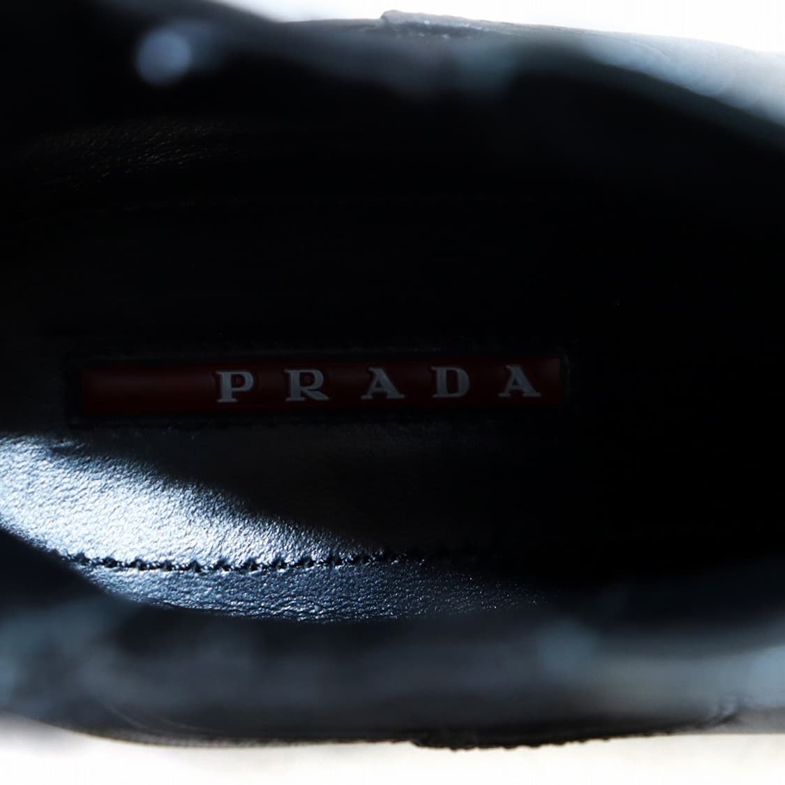 프라다 스포츠 가죽 스니커즈 하이 상품이미지6