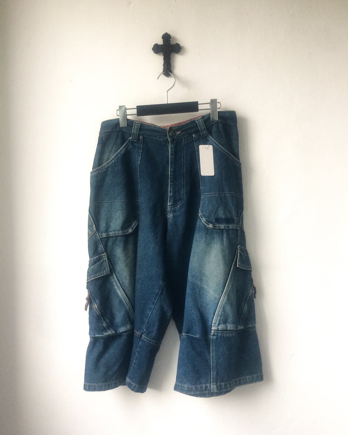 Denim cago half pants 상품이미지2