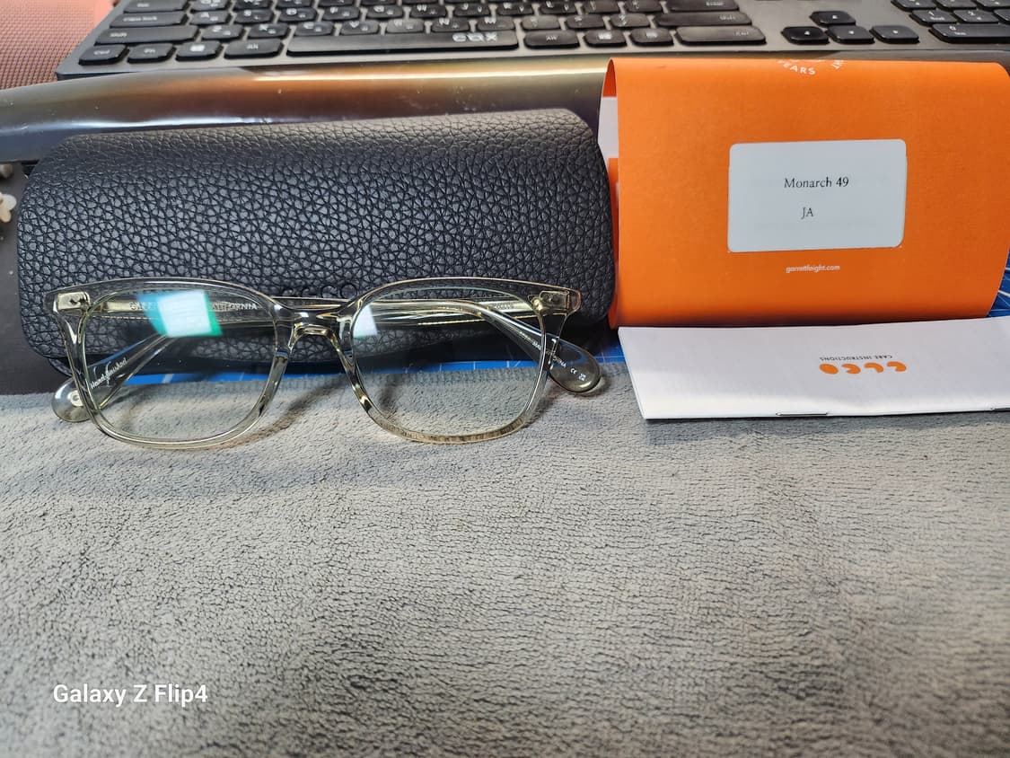 가렛라이트 26FW 신상 모나크 스퀘어 캣아이 (미색그레이) 상품이미지6