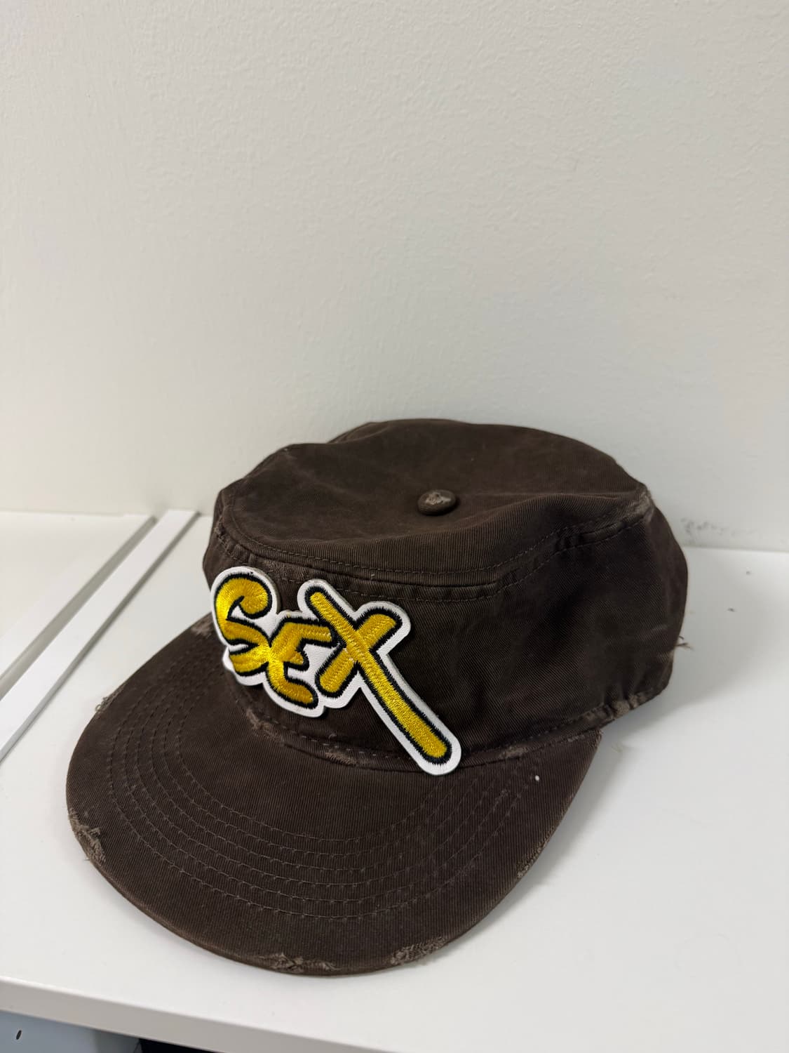 [U.S] matty logo destroyed pillbox cap 상품이미지9