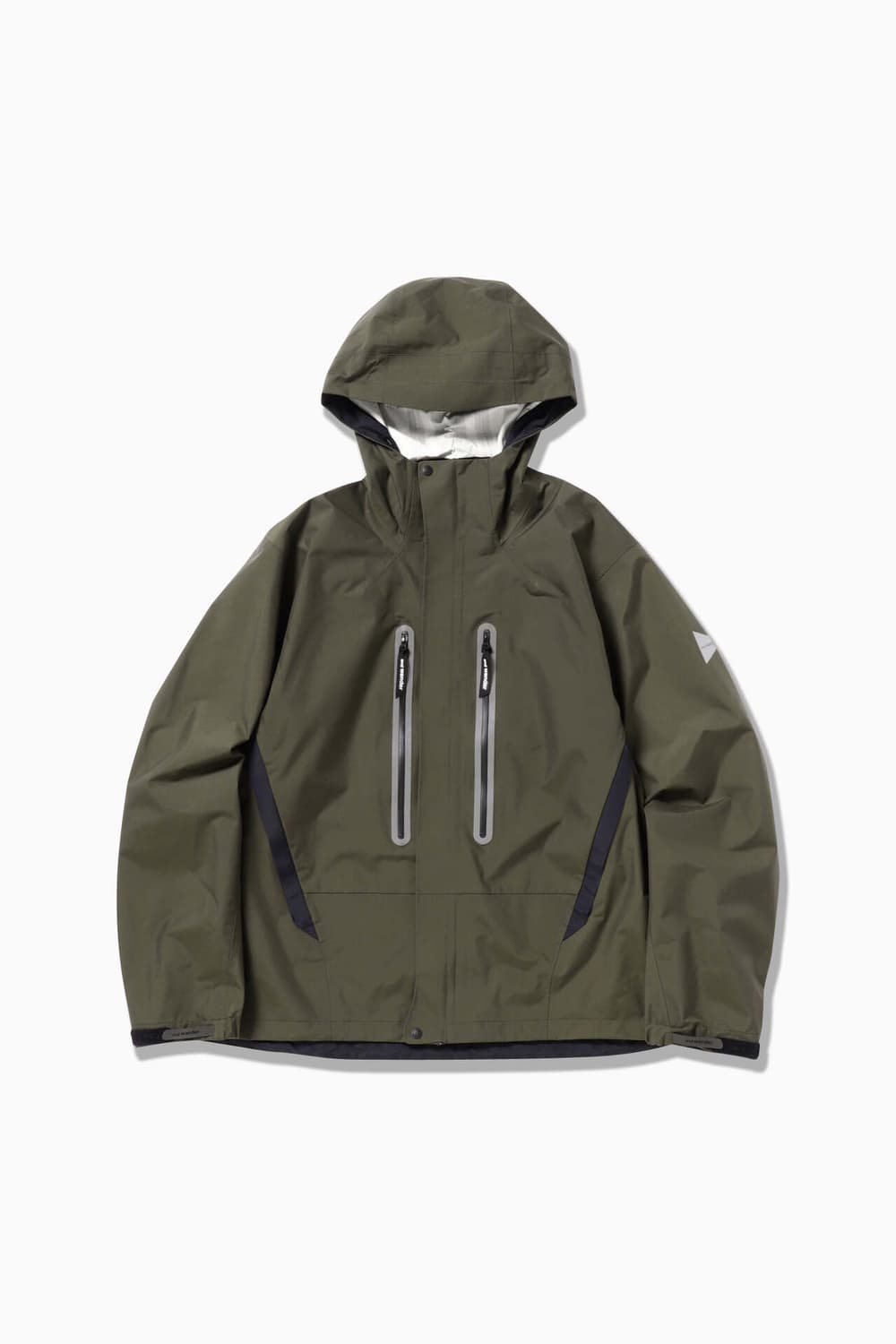 앤드원더 2.5L hiker rain jacket 카키 L 중고 판매 상품이미지4