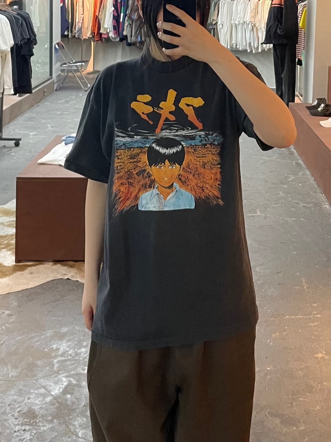 빈티지 아키라 테츠오 프린팅 반팔 H2541 상품이미지1