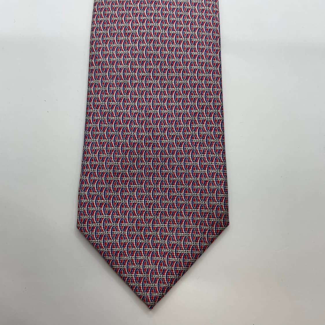747) (BVLGARI) 불가리 패턴 넥타이 상품이미지3