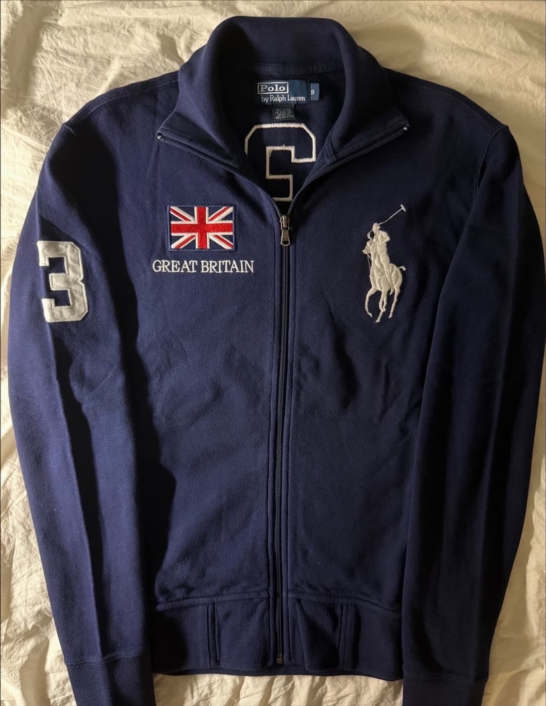 폴로 빅포니 브리튼 집업 네이비 새상품급 상품이미지2