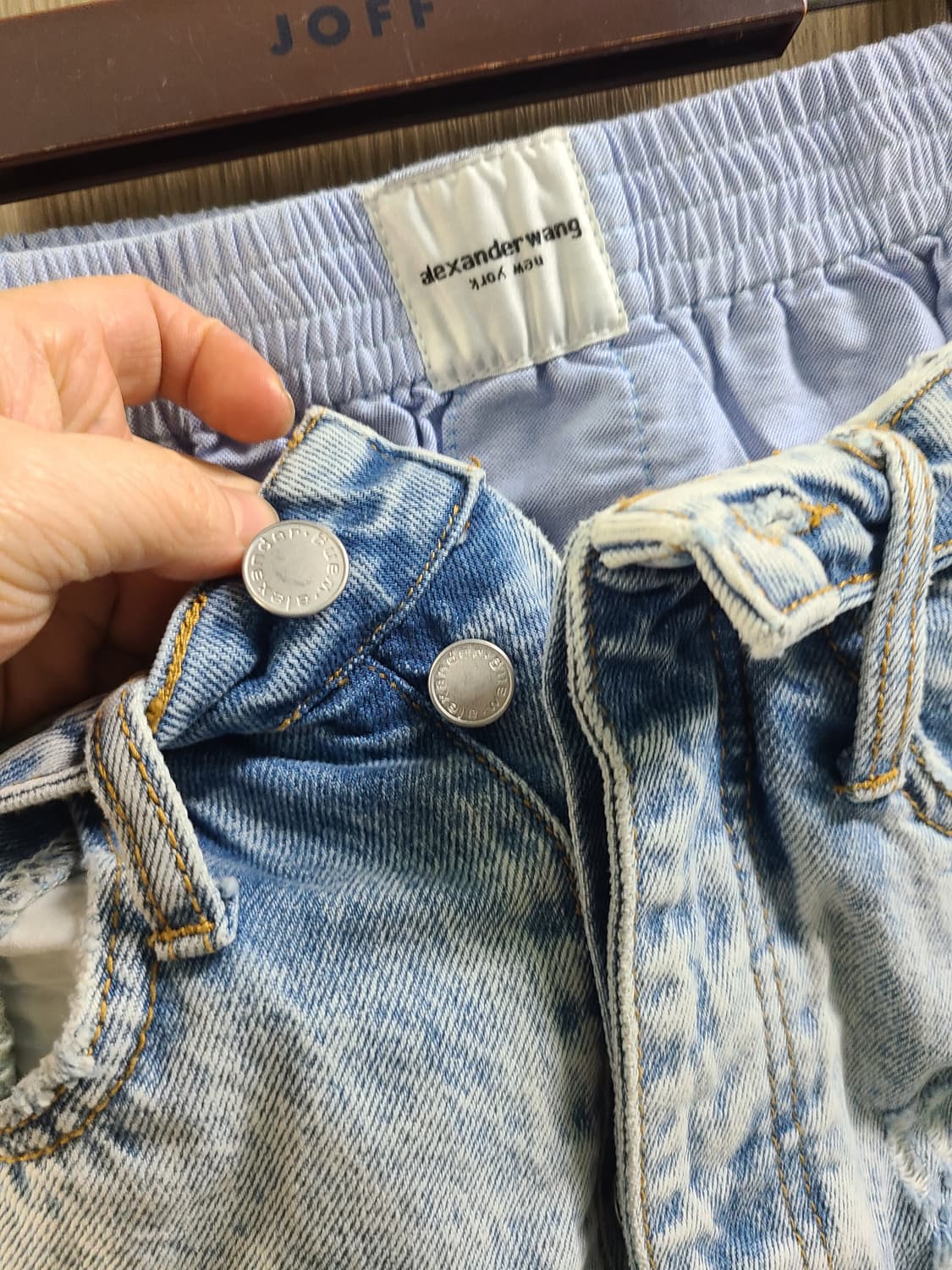 알렉산더왕 데님 반바지 상품이미지2