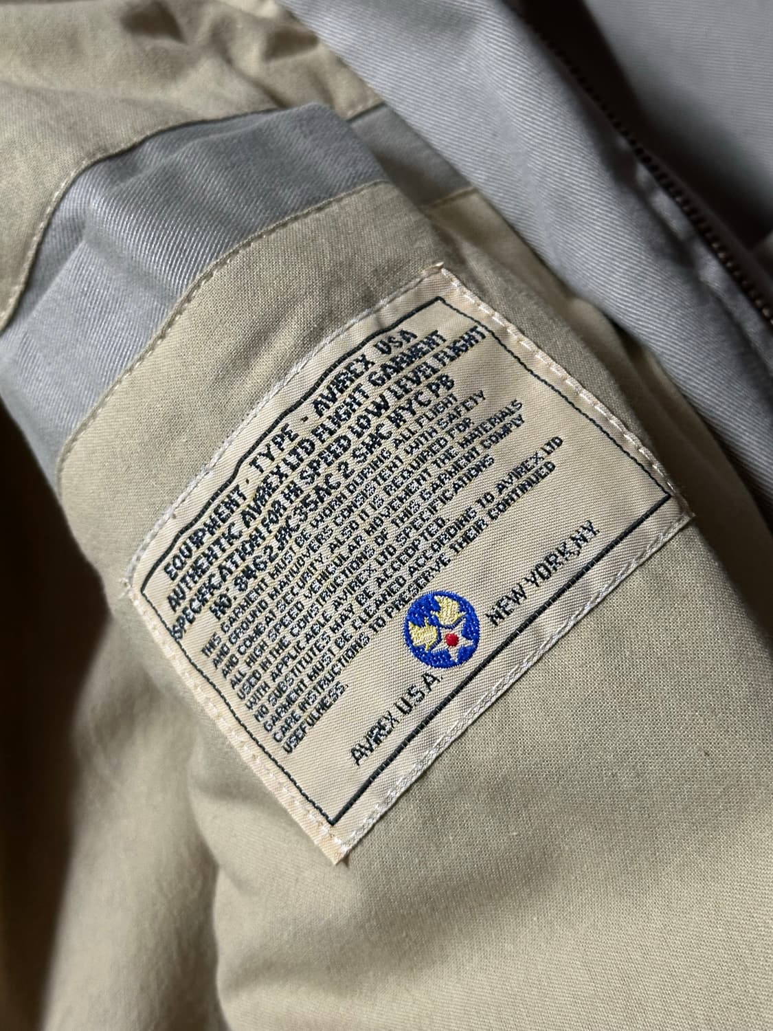 80s 아비렉스 LTD. TYPE A-2 U.S.A 빈티지 플라이트 자켓 상품이미지8