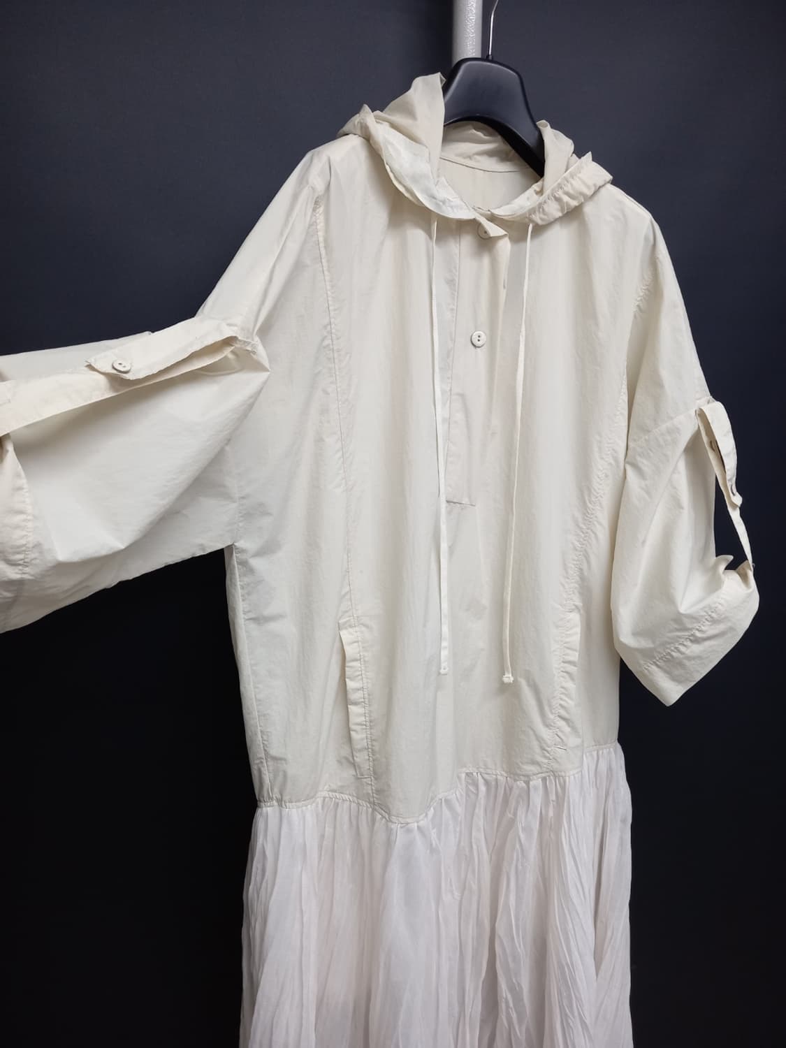 시스템 춘하 후드 맥시 롱 원피스 82 44-77 상품이미지5