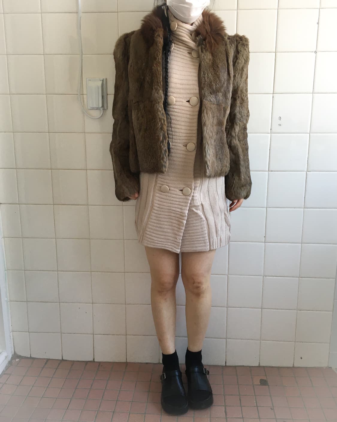 Fur mixed jacket 상품이미지5