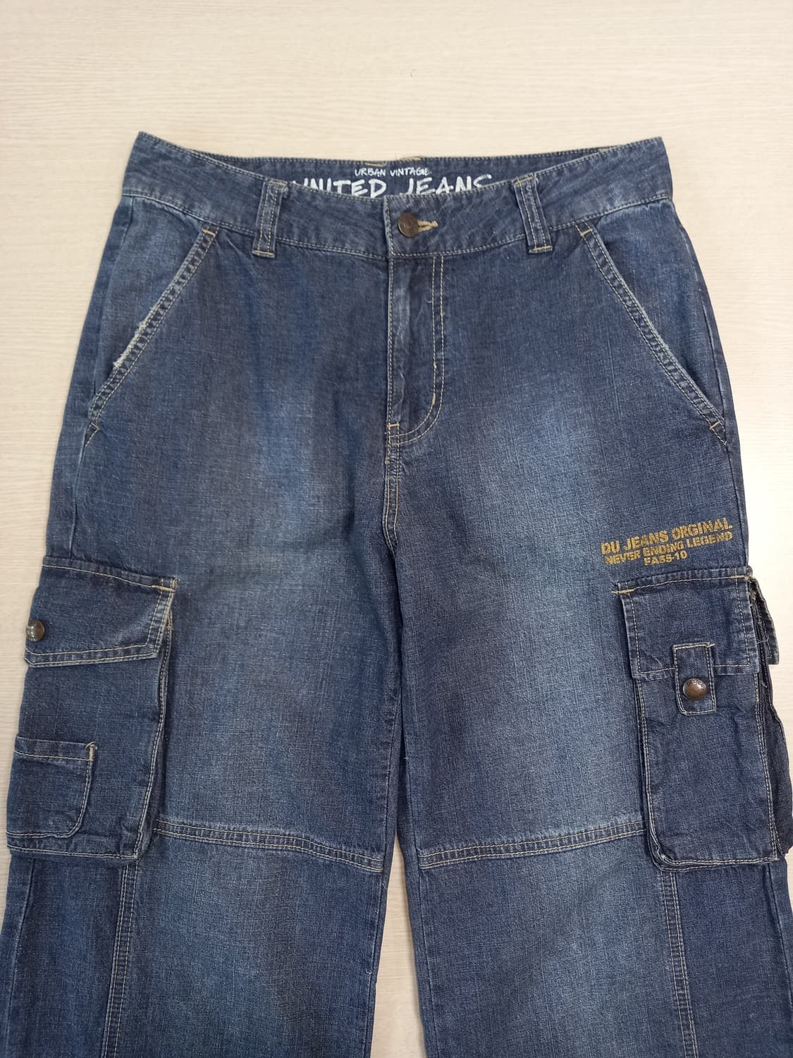 28 DESIGN UNITED 봄여름용 카고 세미와이드진 28-959 상품이미지3