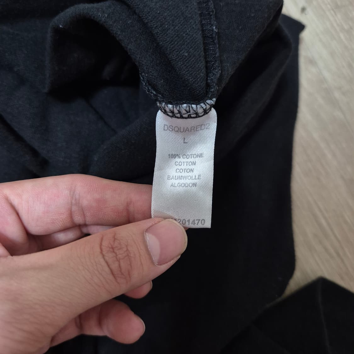 디스퀘어드 2 옴므 빅로고 긴팔티 상품이미지6