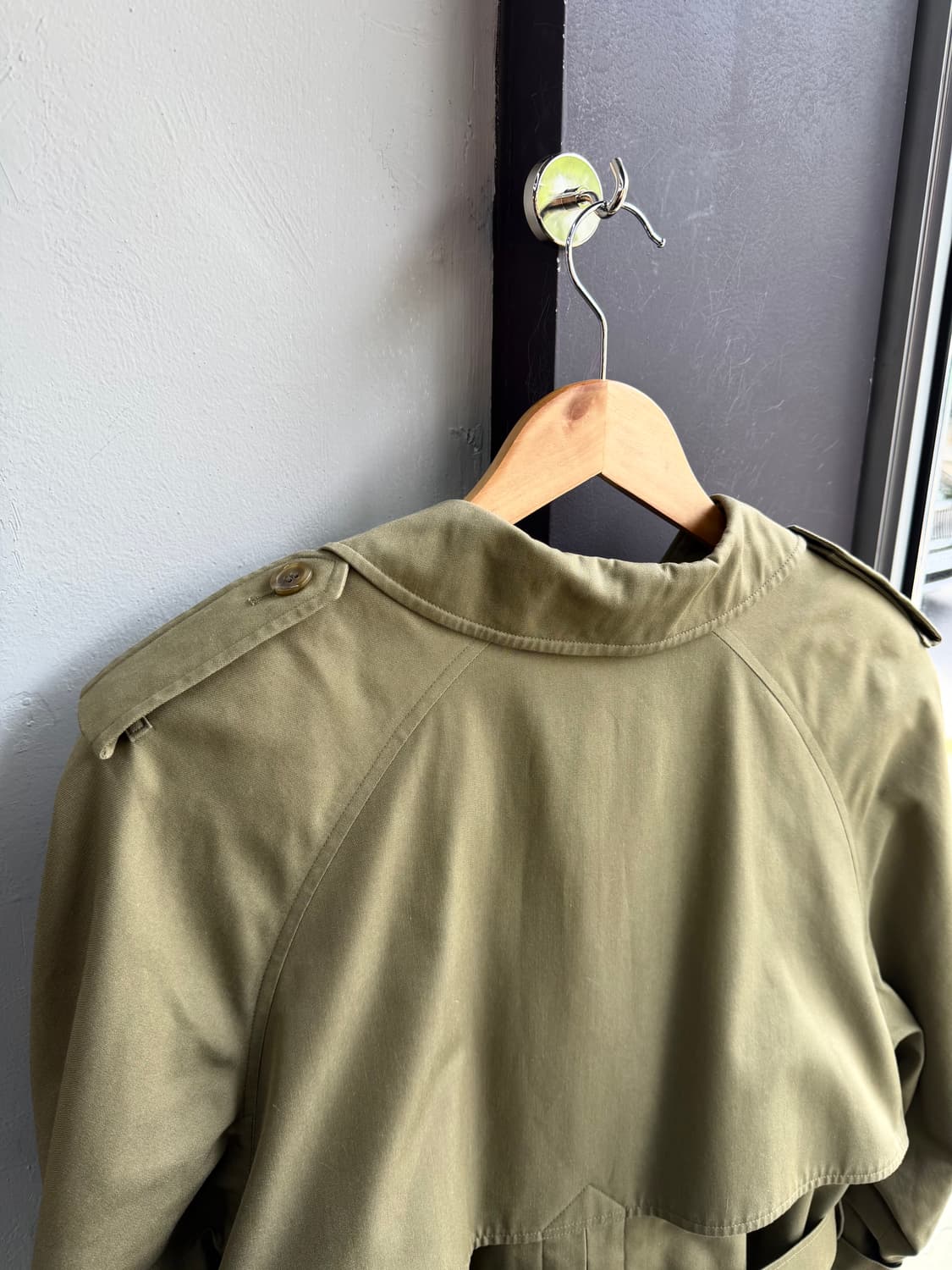 .UK14/ 버버리 벨티드 원패널 트렌치코트 자켓 상품이미지8