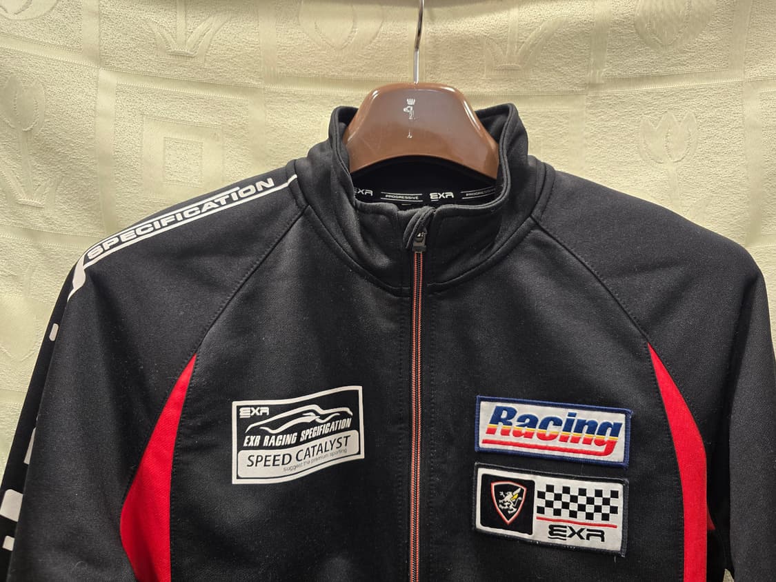 EXR 남성 레이싱 져지 자켓 블랙 100(L) 상품이미지2