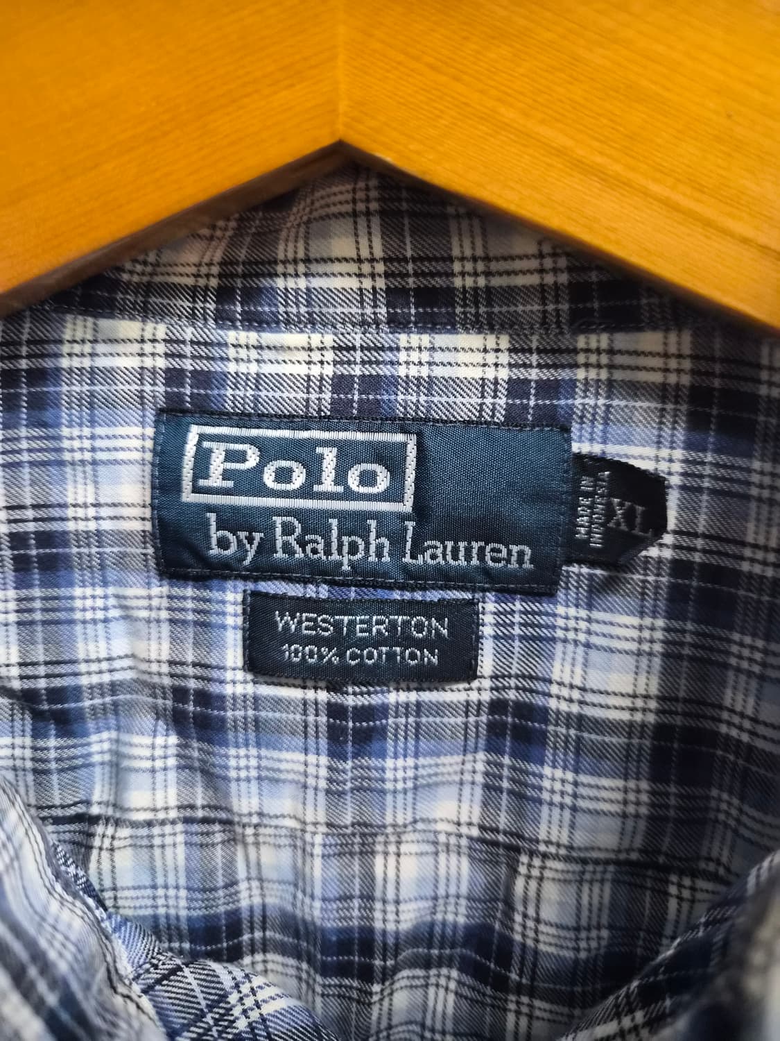 XL) 폴로 랄프로렌 90's WESTERTON 체크 셔츠 팝니다 상품이미지3