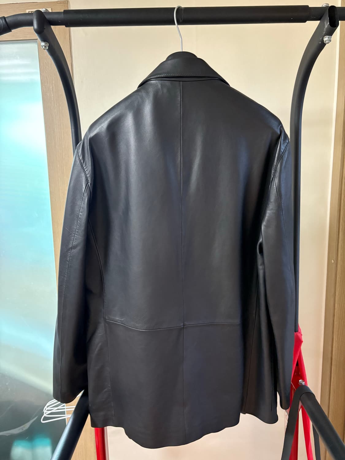 Zara studio nicholson 레더 블레이저 상품이미지5